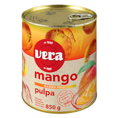 LIM VERA PULPA Z MANGO ALPHONSO 850g/12 z cukrem