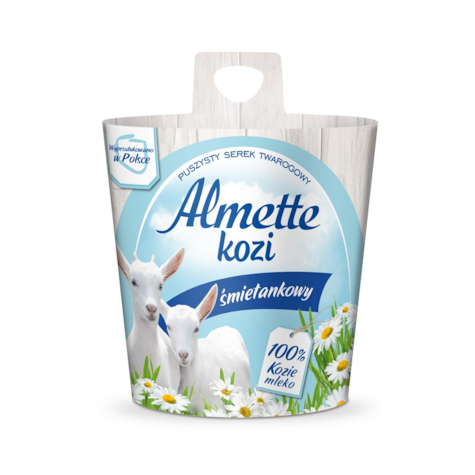 HOCHLAND ALMETTE KOZI ŚMIETANKOWY 135g (6)