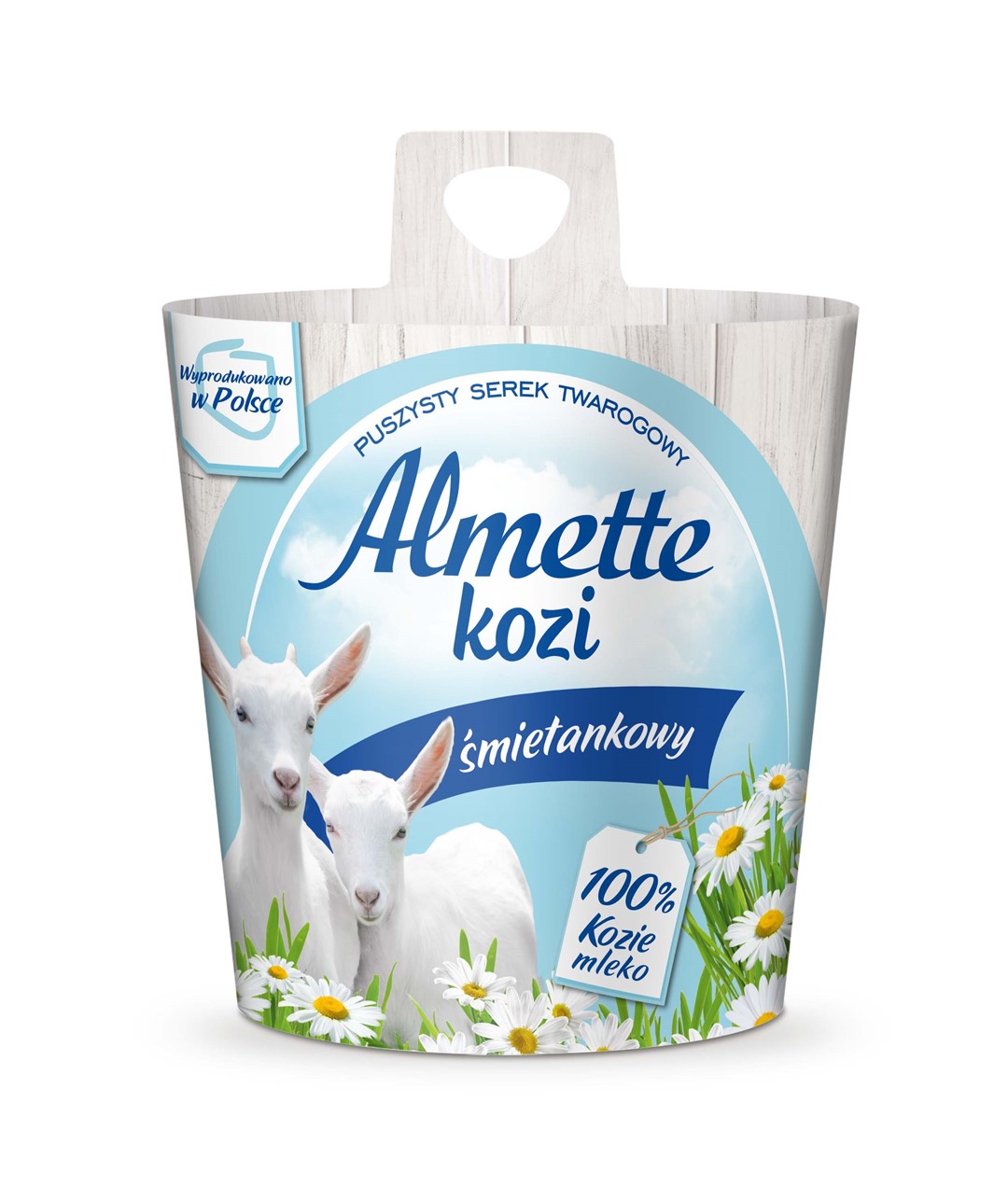 HOCHLAND ALMETTE KOZI ŚMIETANKOWY 135g (6)