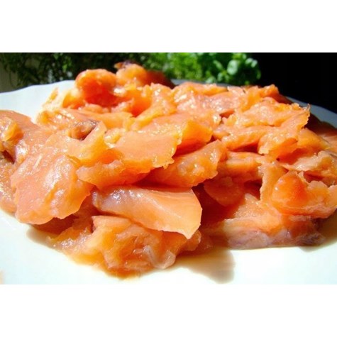 R. ŁOSOŚ WĘDZONY ŚCINKI SAŁATKOWY 1kg/10 Hanseatic