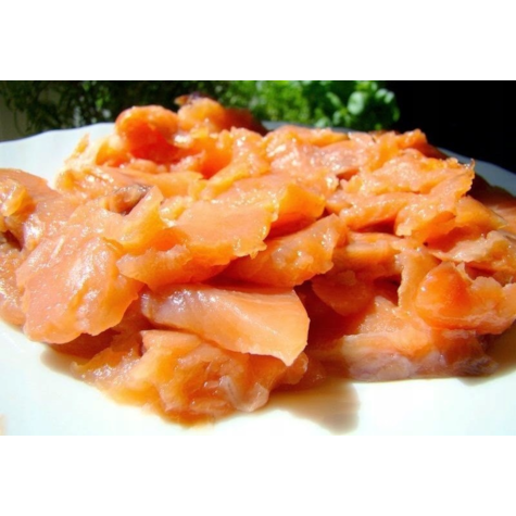 R. ŁOSOŚ WĘDZONY ŚCINKI SAŁATKOWY 1kg/10 Hanseatic