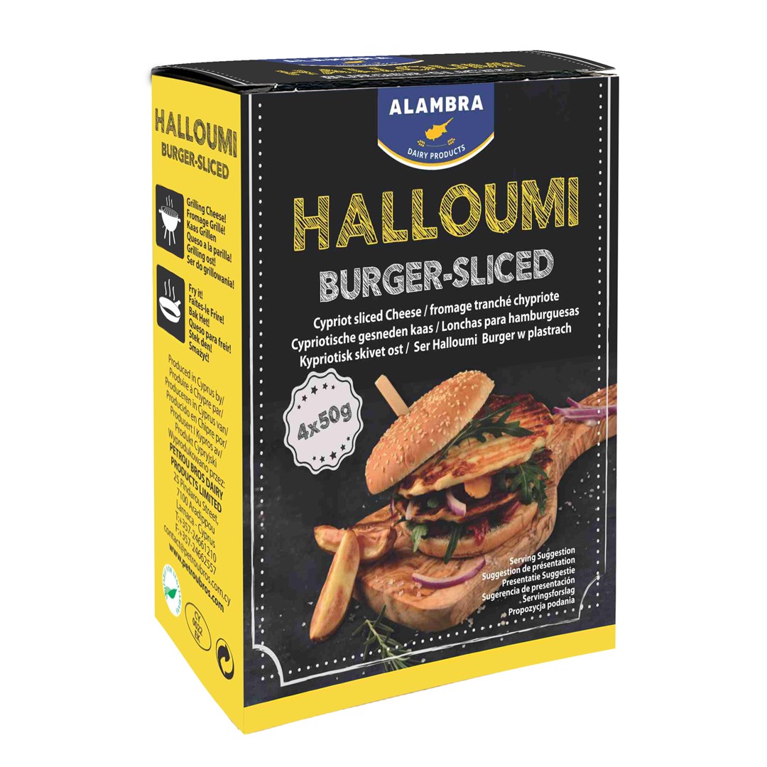 TEMAR HALLOUMI PLASTRY BURGER 200g/10