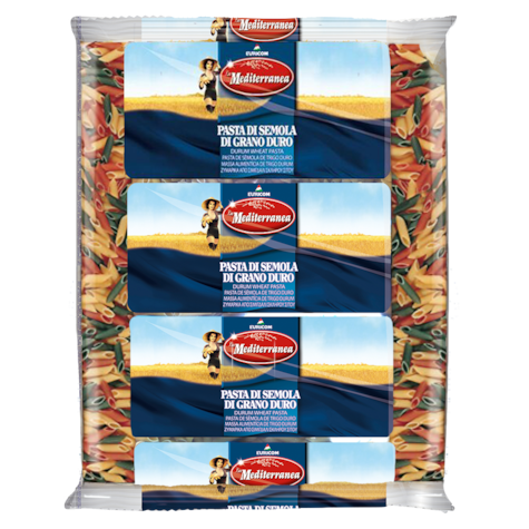 GREEK MAKARON TRZY KOLORY RURKA PENNE 5kg/3