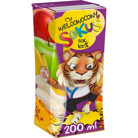 SANTE SOK WIELOOWOCOWY 200ml/24