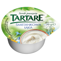 TARTARE SERKI CATERINGOWE śmietankowa łąka 20g/60