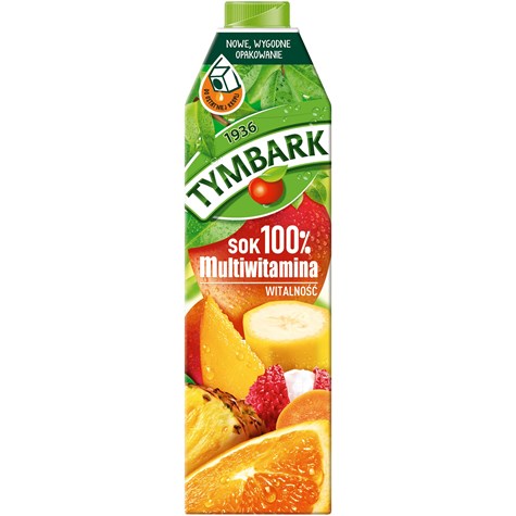 TYMBARK SOK 100% MULTIWITAMINA CLASSIC B/C 1L/12