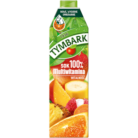TYMBARK SOK 100% MULTIWITAMINA CLASSIC B/C 1L/12