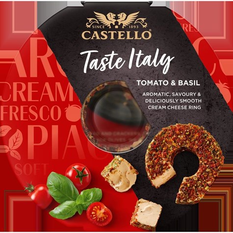 ARLA CASTELLO 125g POMIDORY I BAZYLIA (10)