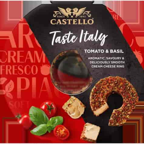 ARLA CASTELLO 125g POMIDORY I BAZYLIA (10)