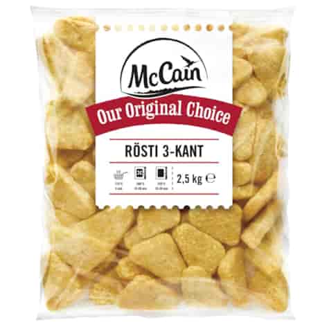 MCCAIN ROSTI 3-KANT TRÓJKĄTY ZIEMNIACZANE 2,5kg/4