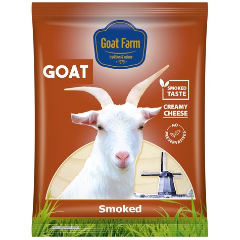 EUROSER GOAT FARM SER KOZI WĘDZONY PLASTRY 100g/6
