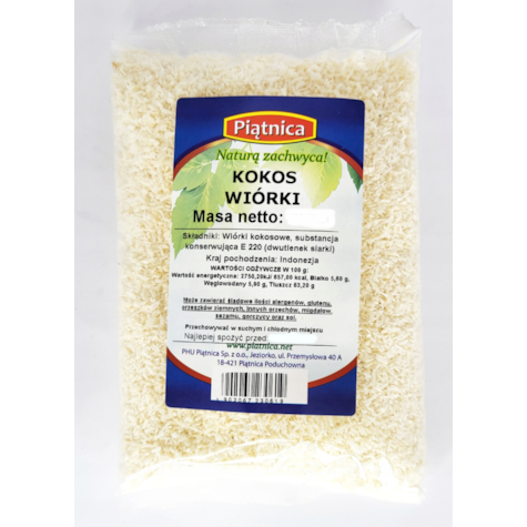 P. WIÓRKI KOKOSOWE 0,5kg/14