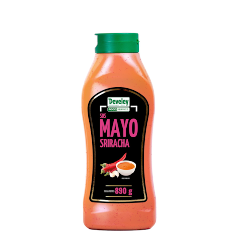 DEVELEY SOS MAJONEZOWY SRIRACHA 890g/8