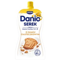DANONE DANIO W SASZETCE 120g/16 CIASTECZKOWE