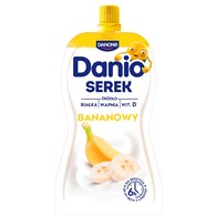 DANONE DANIO W SASZETCE 120g/16 BANAN