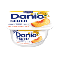 DANONE DANIO 130g BRZOSKWINIA (16)