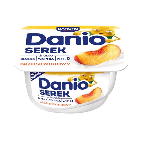 DANONE DANIO 130g BRZOSKWINIA (16)