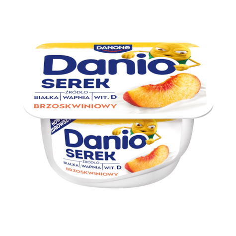 DANONE DANIO 130g BRZOSKWINIA (16)