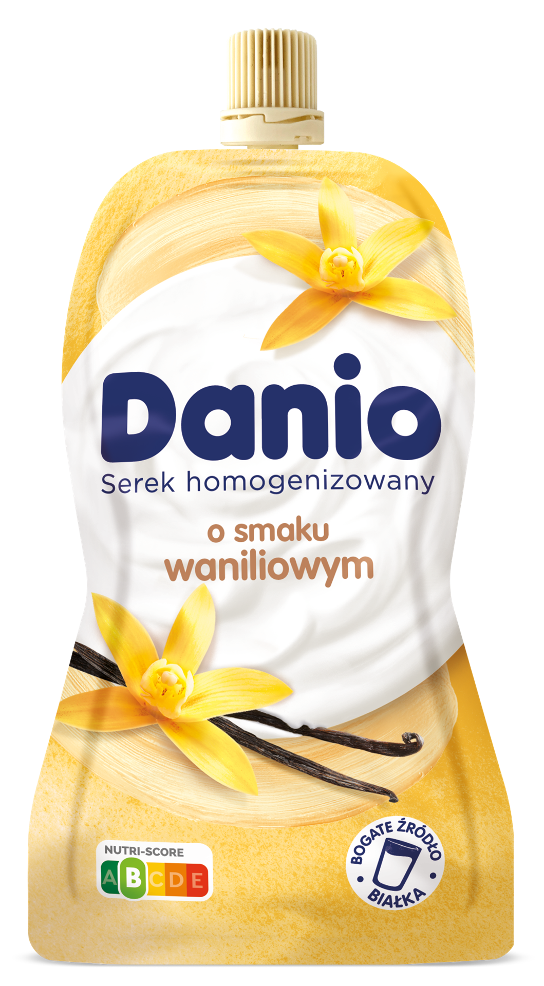 DANONE DANIO W SASZETCE 120g/16 WANILIA