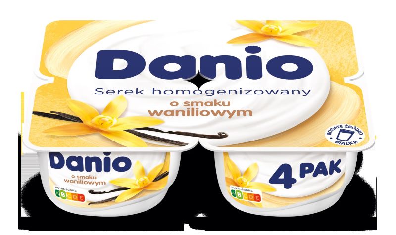 DANONE DANIO 4x130g CZTEROPACK WANILIA (4)