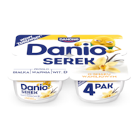 DANONE DANIO 4x130g CZTEROPACK WANILIA (4)