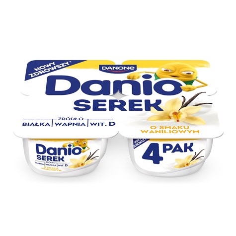 DANONE DANIO 4x130g CZTEROPACK WANILIA (4)