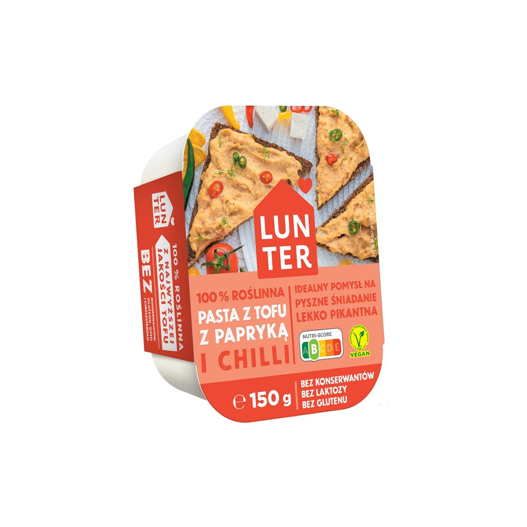 LUNTER PASTA Z TOFU Z PAPRYKĄ I CHILLI 150g/9