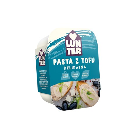 LUNTER PASTA Z TOFU Z CEBU I DROŻ DELIKATNA 150g/9