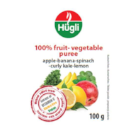 HUGLI MUS JABŁKO-BANAN-SZPINA-JARMUŻ-CYTRY 100g/50