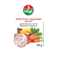 HUGLI MUS JABŁKO-BANAN-MARCHEW-TRUSK-BURAK 100g/50