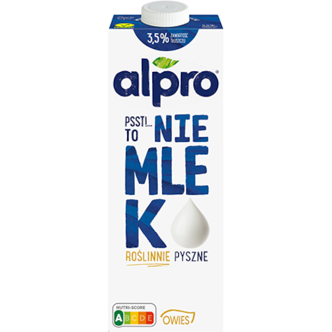 ALPRO NIE MLEKO OWSIANE UHT 3,5% 1L (8)
