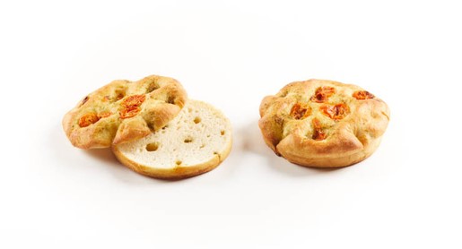 LA LOR. FOCACCIA Z POMIDORAMI I PESTO FB 100g/48