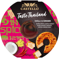 ARLA CASTELLO 125g CHILI & IMBIR (10)