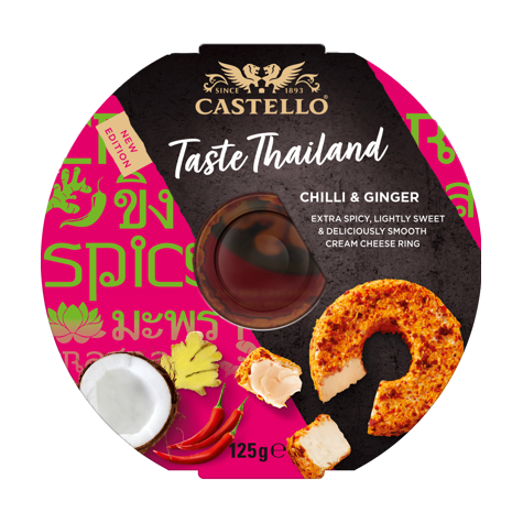 ARLA CASTELLO 125g CHILI & IMBIR (10)