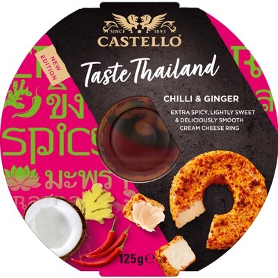 ARLA CASTELLO 125g CHILI & IMBIR (10)