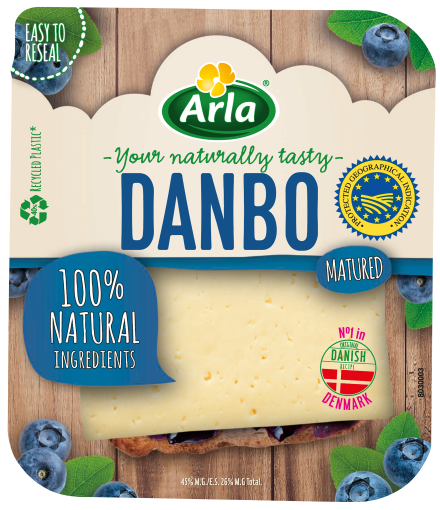 ARLA SER DANBO PLASTRY 150g/14