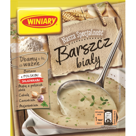 WINIARY BARSZCZ BIAŁY 66g/30 display