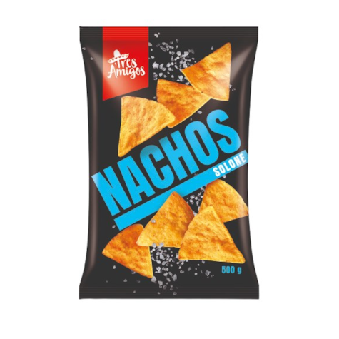 FANEX NACHOS TORTILLA CHIPS SOLONE 500g/12