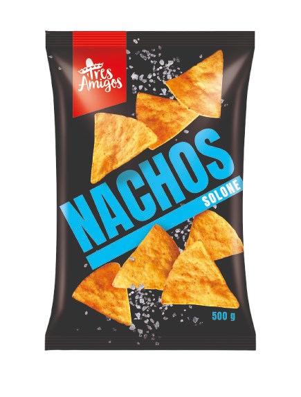 FANEX NACHOS TORTILLA CHIPS SOLONE 500g/12