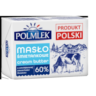 POLMLEK MASŁO ŚMIETANKOWE 60% 200g/24