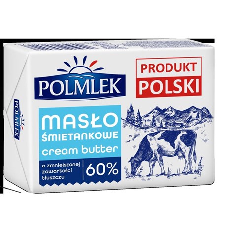 POLMLEK MASŁO ŚMIETANKOWE 60% 200g/24