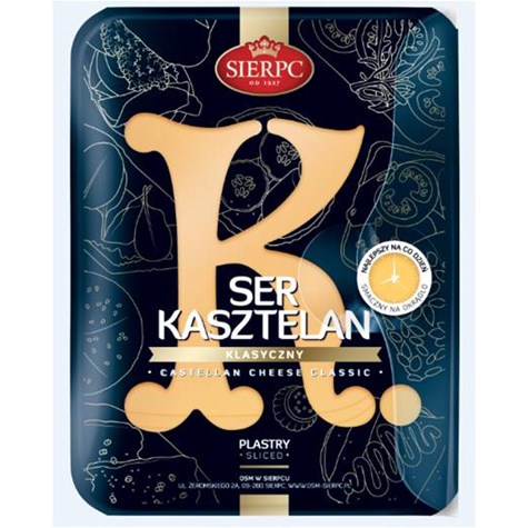 SIERPC SER PLASTRY KASZTELAN 135g/17