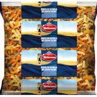 GREEK MAKARON TRZY KOLORY ŚWIDERKI FUSILLI 5kg/3