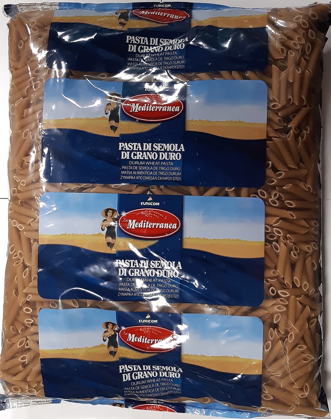 GREEK MAKARON PEŁNOZIARNISTY RURKI PENNE 5kg/3