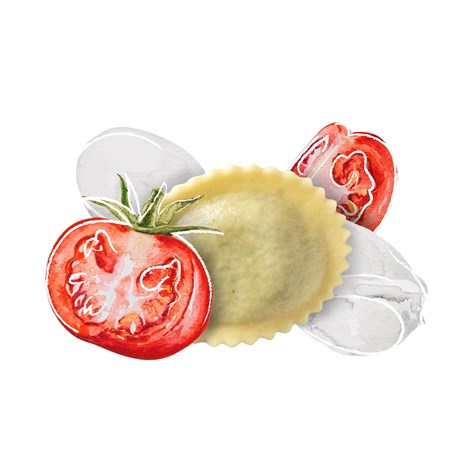 HILCONA TORTELLI Z POMIDORAMI I MOZZARELLĄ 2kg/2