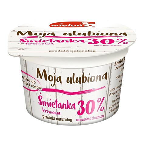 WIELUŃ ŚMIETANKA 30% 400g/12