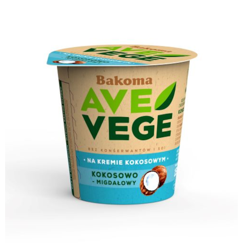 BAKOMA JOGURT AVE VEGE 150g KOKOS-MIGDAŁ (20)