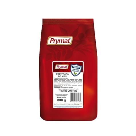 PRYMAT PRZYPRAWA DO MIĘSA LINIA SZKOLNA 800g/10