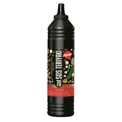 FANEX SOS TERIYAKI BEZ KONSERWANTÓW 1,1kg/4