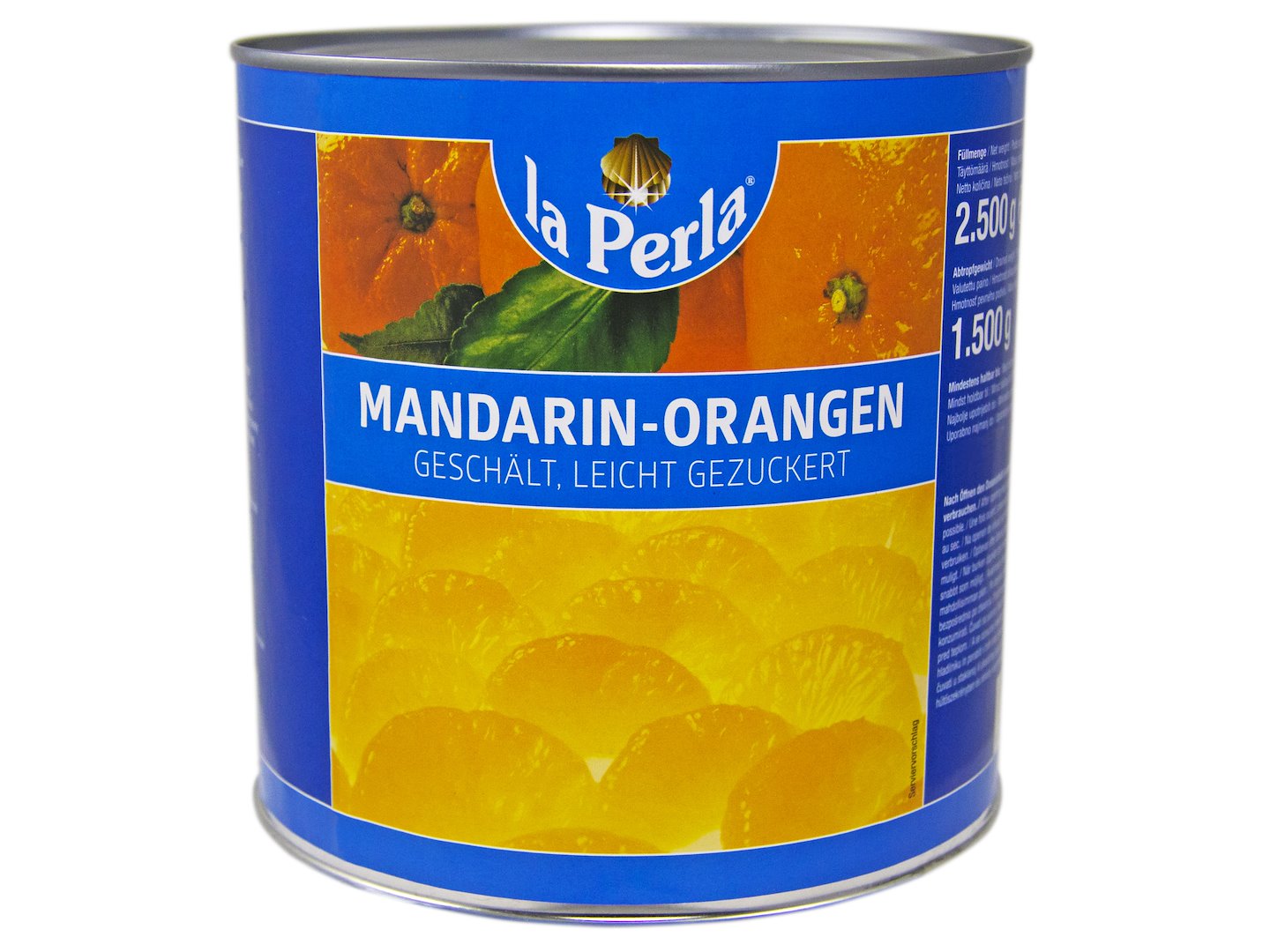 GREEK MANDARYNKA SEGMENTY 2500g/1500g/6 La Perla